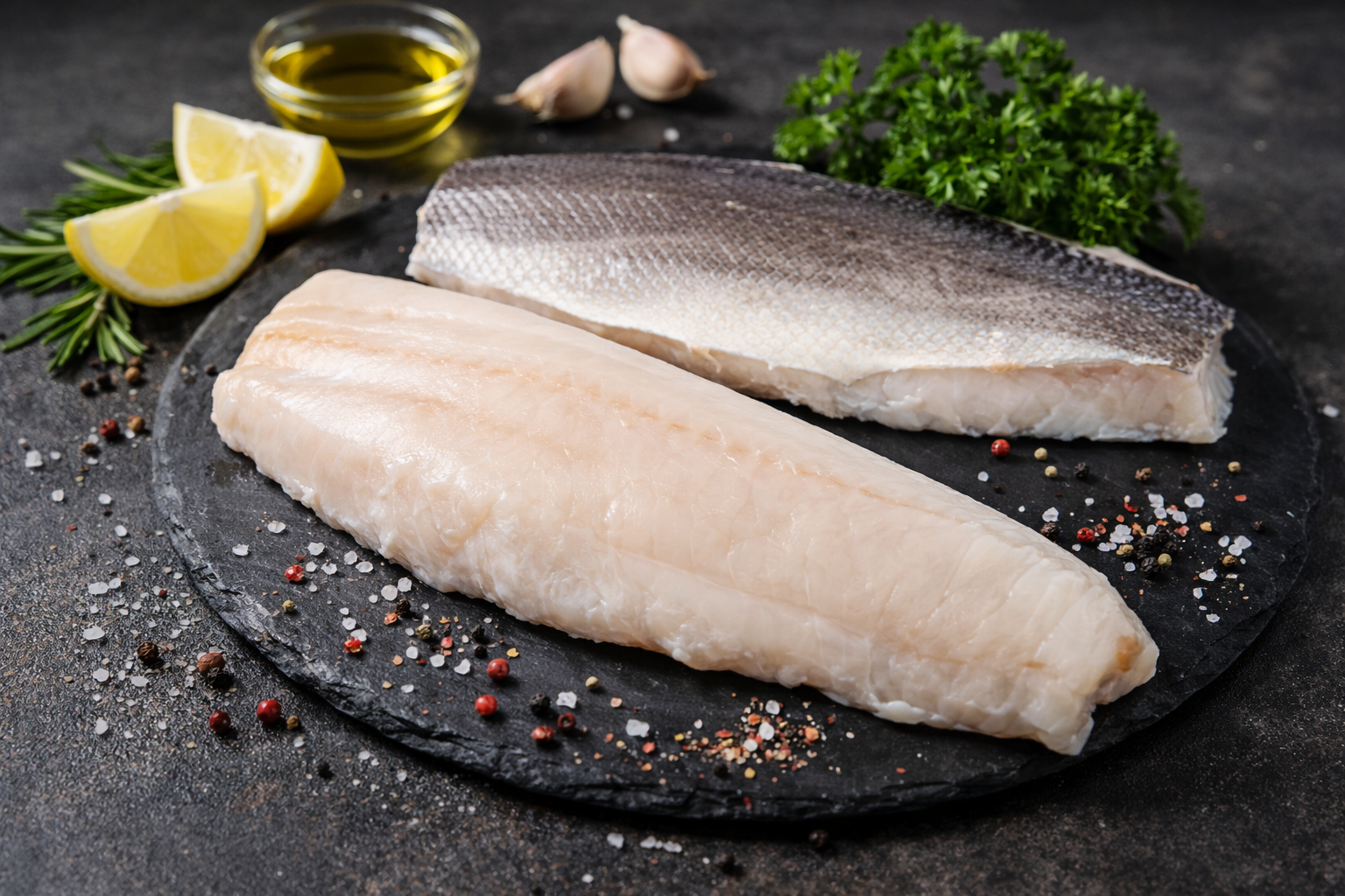 Miruna nowozelandzka filety ze skórą, SHP bez glazury - tafla 6,8 kg