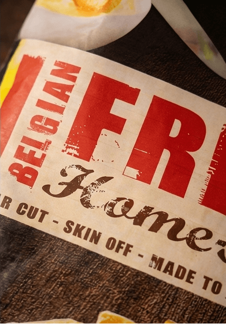 Opakowanie frytek belgijskich Farm Frites Home Style – detal produktu